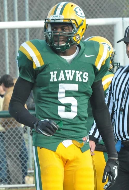 Devin Funchess playing high school football
